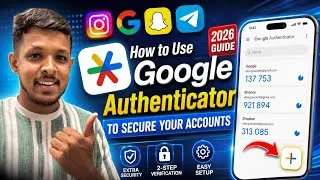 Thumbnail: How to Use Google Authenticator App (2026) | Setup & 2-Step Verification Guide | ISL