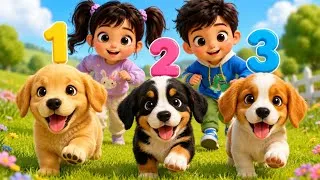 Thumbnail: Learn Numbers 1-10 | Counting Song for Toddlers | Nursery Rhymes & Kids Songs 