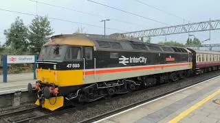 Thumbnail: The Lakelander Hauled By 57302 TnT 47593 @ Stafford ... 29-08-26