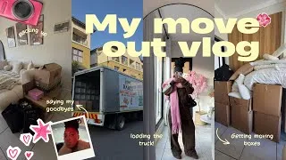 Thumbnail: MOVING OUT VLOG📦: I crashed out + moving do's and don'ts + I bought my first fridge lol & more!