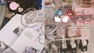Thumbnail: my quiet life ꒰ঌ ໒꒱  sunny day at the parc, shopping cute stuff, baking... 