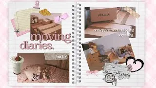 Thumbnail: I’M MOVING ! 🩰📦 moving diaries ep.01 