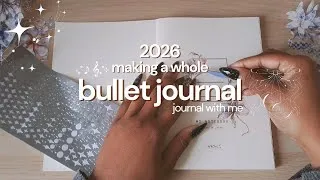 Thumbnail: making a whole bullet journal ꒰ঌ ໒꒱ journal with me