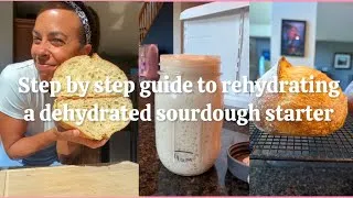 Thumbnail: Step by step guide for rehydrating a dehydrated starter.