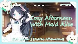 Thumbnail: 💤 Cozy Maid Cafe Visit [Blue Archive Alice x Listener] [Soft Spoken ASMR Roleplay] [F4A]