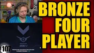 Thumbnail: The New Season 4 Rank System Says Warn Is BRONZE 4... - Overwatch Funny Moments #107
