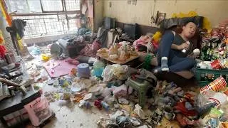 Thumbnail: 🥴Home Owner Too Lazy to Clean His Home 🤮 | Dirty Home Rescue🥰|  The house is full of sadness😪⁉️