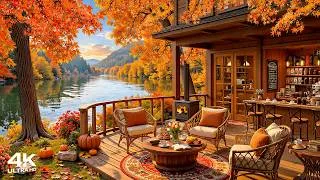 Thumbnail: Smooth Morning Jazz at Cozy Autumn Porch Ambience 🍂 Relaxing Jazz Instrumental Music for a Good Day