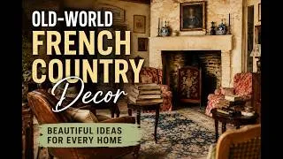 Thumbnail: Old-World French Country Decor | Beautiful Decorating Ideas for Every Room
