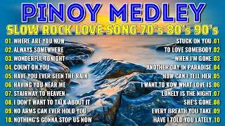 Thumbnail: NONSTOP PINOY MEDLEY 🔊 SLOW ROCK LOVE SONG NONSTOP 🎧 SLOW ROCK MEDLEY🎷ROCK BALLADS 70S 80S 90S