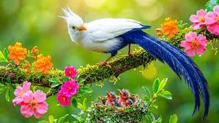 Thumbnail: 🌳 Bird Sounds in a Rainy Forest 🌧️  Nature sounds help reduce anxiety and relax