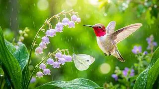 Thumbnail: Raining Forest Symphony 🌿💚 Calm Your Nervous System