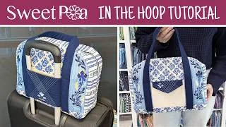 Thumbnail: Handmade travel tote bag that will leave people impressed! | Travel Buddy Tote Tutorial