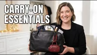 Thumbnail: My Travel Bag System | What’s in My Carry-On Bag