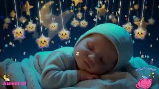 Thumbnail: Baby Deep Sleep Instantly 💤 Mozart & Brahms Lullabies for Peaceful Nights 💫 Mozart Brahms Lullaby
