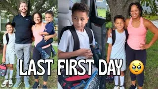 Thumbnail: His LAST First Day of Elementary School 🥹 | 5th Grade Mom Vlog