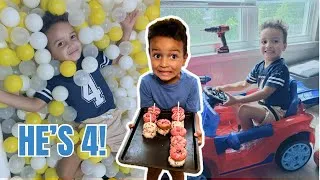 Thumbnail:  🚗 Griffin Turned 4… and We Bought Him His First Car!
