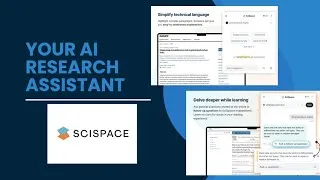Thumbnail: SciScape Chrome Extension – Your AI Research Assistant for Academic Writing & Literature Review!