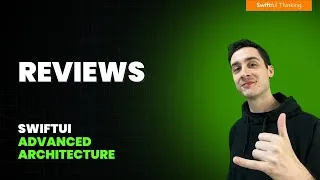 Thumbnail: Reviews for SwiftUI Advanced Architecture by Swiftful Thinking