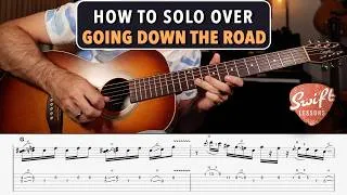 Thumbnail: How to Solo Over "Going Down the Road Feeling Bad" - Six Bluesy Licks w/ Tabs!