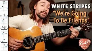 Thumbnail: We're Going to Be Friends - White Stripes - Easy Beginner Guitar Lesson