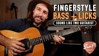 Thumbnail: How to Play Blues Licks Over a Steady Bass | Sound Like Two Guitarists!