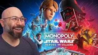 Thumbnail: Whoa! Monopoly Star Wars Heroes vs Villains - and thoughts!