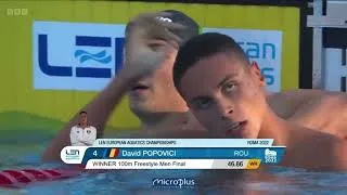 Thumbnail: David POPOVICI 46.86 WORLD RECORD 100m Freestyle