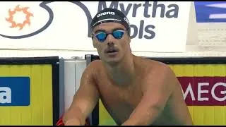 Thumbnail: Thomas CECCON 51.60 WORLD RECORD 100m Backstroke Final World Champs Budapest 2022