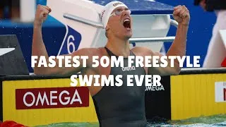 Thumbnail: Top 5 Fastest 50m Freestyle Swims Ever
