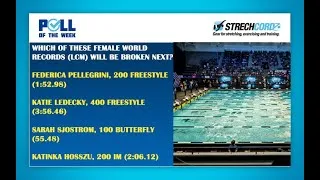 Thumbnail: Swim Poll of the Week: Which of These Female World Records Will Be Broken Next?