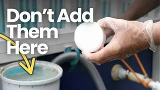 Thumbnail: How to Add CHLORINE TABLETS to Your POOL