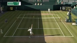 Thumbnail: TE4 - Roger FEDERER vs Novak DJOKOVIC (Impossible 1 Difficulty) Wimbledon