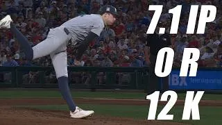 Thumbnail: Cam Schlittler Strikes Out 12 in a Scoreless Start vs Phillies