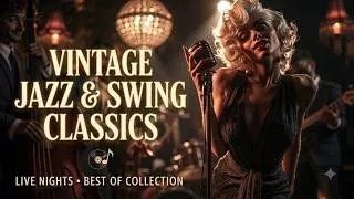 Thumbnail: Vintage Swing Jazz - 1940s Big Band Classics - Benny Goodman & Glenn Miller Retro Playlist
