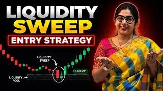 Thumbnail: Liquidity Sweep Entry Strategy | Smart Money Concept (SMC) Trading Explained | Best Entry Setup