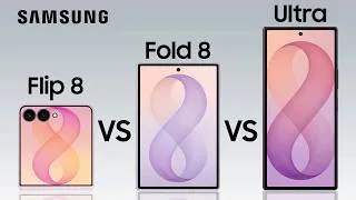Thumbnail: Samsung Galaxy Z Flip 8 vs Samsung Galaxy Z Fold 8 vs Fold 8 Ultra