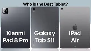 Thumbnail: Xiaomi Pad 8 Pro vs Samsung Galaxy Tab S11 vs iPad Air