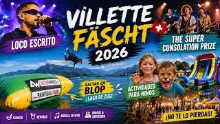 Thumbnail: Villette Fäscht Cham 2026 🎉🇨🇭 | Loco Escrito, Blob Jumps & Summer Fun!