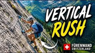 Thumbnail: One of Switzerland’s Most INSANE Via Ferratas 😱🧗‍♂️🏔️ | Fürenwand #viaferrata #switzerland #climbing