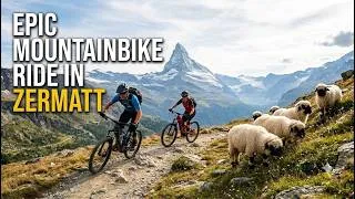 Thumbnail: The Ultimate E-MTB Adventure in Zermatt 🚵‍♂️🏔️ | Matterhorn, Flow Trails & Alpine Wildlife #zermatt