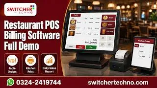 Thumbnail: Restaurant POS Billing Software Pakistan | Complete POS System Full Demo
