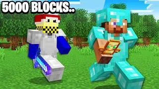 Thumbnail: Longest Chase in Minecraft Hunger Games...