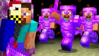Thumbnail: I Snuck Into A Minecraft Hunger Games Undercover!