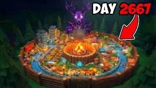 Thumbnail: Building SAFEST AFK BASE on HARD MODE in 99 Nights in the Forest🔦