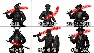 Thumbnail: Every Major Single Edge Sword Type in History Explained
