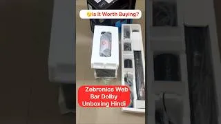 Thumbnail: Best Budget Dolby Soundbar? Zebronics Web Bar Full Unboxing #Zebronics #Dolby #Soundbar #Unboxing