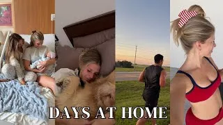 Thumbnail: VLOG: staying consistent with workouts, marshmallow date sweet treat, meeting Mak’s baby, the 4th