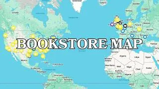 Thumbnail: Bookstore Map 2026 - which independent book stores should I visit?