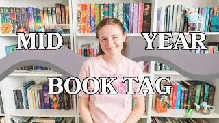 Thumbnail: Mid Year Book Tag 2026 - favorites, surprises, prettiest books